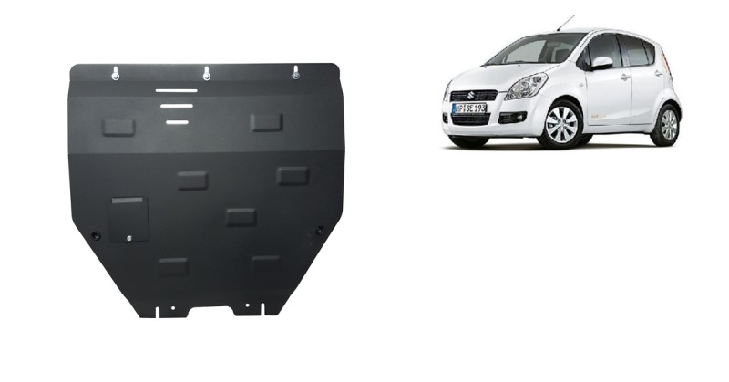 Stahl Unterfahrschutz für Motor Suzuki Splash an (2009-2016)