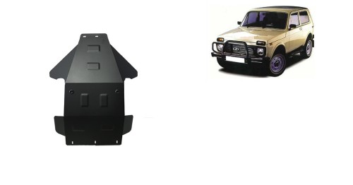Stahl Unterfahrschutz für Motor Lada Niva (1995-2020)