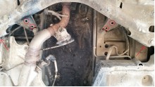 Stahl Unterfahrschutz für Stop-Go system Mercedes Viano W447, 4x2, 1.6 D (2014-2026)