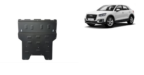 Stahl Unterfahrschutz für Motor Audi Q2 (2016-2020)