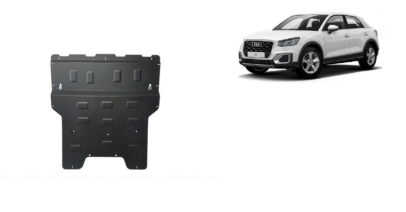 Stahl Unterfahrschutz für Motor Audi Q2 (2016-2020)