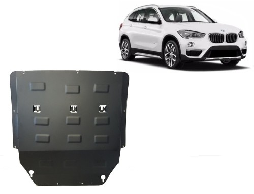Stahl Unterfahrschutz für Motor BMW X1 F48 (2015-2022)