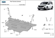 Aluminium Unterfahrschutz für Motor Ford Tourneo Connect (2021-2026)
