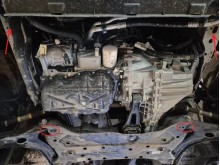 Aluminium Unterfahrschutz für Motor Ford Transit (2020-2026)