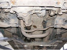 Stahl Unterfahrschutz für Getriebe, Differential Toyota Hilux (2000-2004)