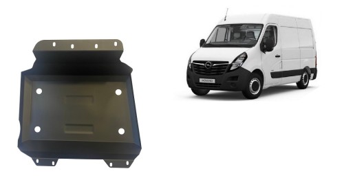 Stahl Unterfahrschutz für Kraftstofftank Opel Movano (2022-2026)