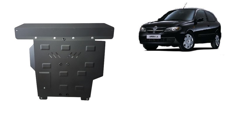 Stahl Unterfahrschutz für Motor Nissan Almera Tino (2000-2006)