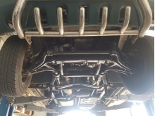 Stahl Unterfahrschutz für Getriebe Mercedes ML W163 (1998-2005)