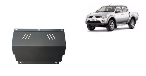 Stahl Unterfahrschutz für Kühler Mitsubishi L 200 (2005-2015)