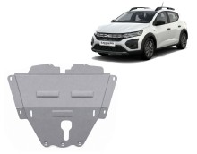Aluminium Unterfahrschutz für Motor Dacia Sandero III (2021-2026)