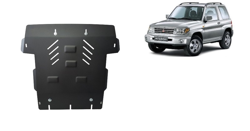 Stahl Unterfahrschutz für Motor Mitsubishi Pajero Pinin (1997-2007)