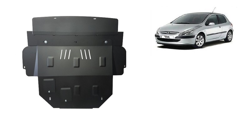 Stahl Unterfahrschutz für Motor Peugeot 307 (2001-2008)