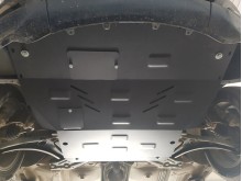 Stahl Unterfahrschutz für Motor, Getriebe Smart FourFour Benzin (2004-2006)
