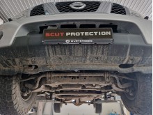 Aluminium Unterfahrschutz für Getriebe Nissan Navara (2005-2015)