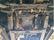 Stahl Unterfahrschutz für Getriebe SsangYong Rexton (2017-2026)