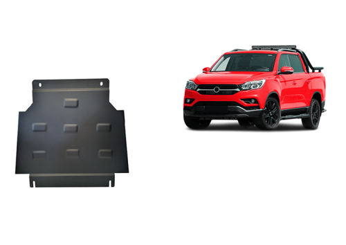 Stahl Unterfahrschutz für Getriebe Ssangyong Musso Grand (2018-2026)