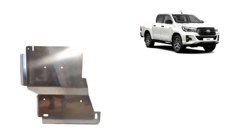 Aluminium Unterfahrschutz für Differentialschutz Toyota Hilux Invincible (2021-2026)