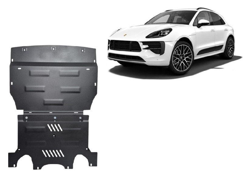 Stahl Unterfahrschutz für Motor Porsche Macan (2014-2026)