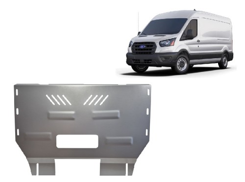 Aluminium Unterfahrschutz für Motor Ford Transit (2013-2026)