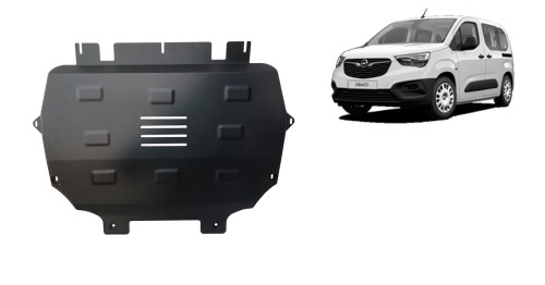 Stahl Unterfahrschutz für Motor Opel Combo (2018-2026)
