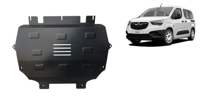 Stahl Unterfahrschutz für Motor Opel Combo (2018-2026)