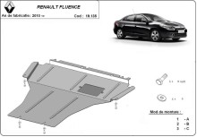 Stahl Unterfahrschutz für Motor Renault Fluence (2010-2015)