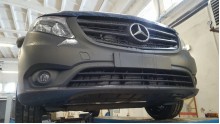 Stahl Unterfahrschutz für Motor Mercedes V-Class W447, 2.2 D, 4x4 (2014-2020)