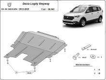 Stahl Unterfahrschutz für Motor Dacia Lodgy Stepway (2012-2026)