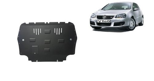Stahl Unterfahrschutz für Motor Vw golf mk5 (2004-2010)