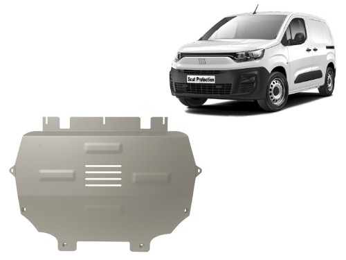Aluminium Unterfahrschutz für Motor Fiat Doblo (2023-2026)