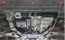 Stahl Unterfahrschutz für Motor Fengon 600 (2025-2026)
