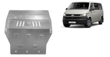 Unterfahrschutz aus verzinktem Stahl für Motor Volkswagen Transporter T6.1 (2019-2022)