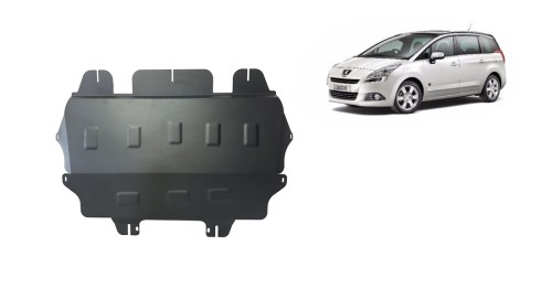 Stahl Unterfahrschutz für Motor, Getriebe Peugeot 5008 (2009-2017)