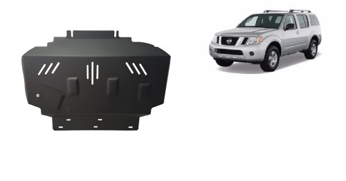 Stahl Unterfahrschutz für Motor Nissan Pathfinder (2005-2015)
