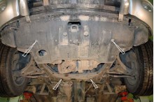 Stahl Unterfahrschutz für Motor Hyundai Veracruz (2009-2015)