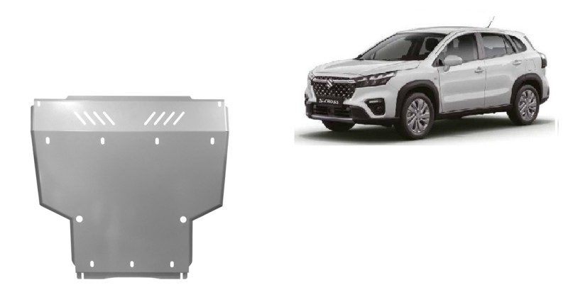 Aluminium Unterfahrschutz für Motor Suzuki S-Cross (2023-2026)