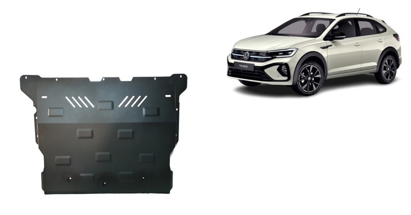 Stahl Unterfahrschutz für Motor VW Taigo (2020-2026)