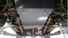 Stahl Unterfahrschutz für Getriebe Mitsubishi Pajero Pinin (1997-2007)