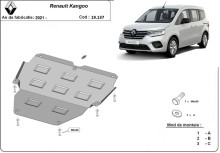 Stahl Unterfahrschutz für Motor Renault Kangoo (2021-2026)