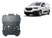 Stahl Unterfahrschutz für Motor Opel Vauxhall Combo (2018-2026)