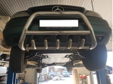 Stahl Unterfahrschutz für Motor Mercedes ML W163 (1998-2005)