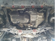 Stahl Unterfahrschutz für Motor Mazda 3 (2013-2018)