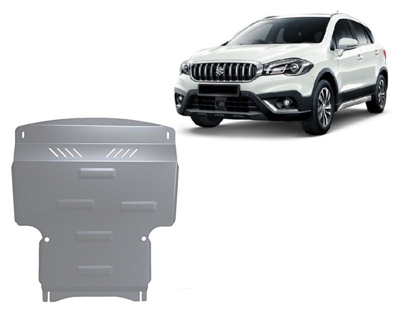 Aluminium Unterfahrschutz für Motor Suzuki SX 4 (2013-2023)