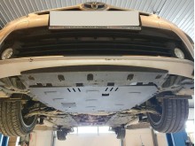 Stahl Unterfahrschutz für Motor Toyota Auris (2007-2012)