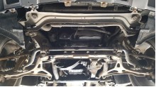 Stahl Unterfahrschutz für Motor Mercedes ML W164 (2005-2011)