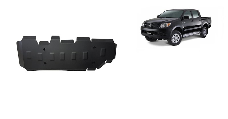 Stahl Unterfahrschutz für Treibstofftank Toyota Hilux (2004-2015)