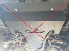 Stahl Unterfahrschutz für Getriebe Schaltgetriebe Subaru Legacy (2003-2009)