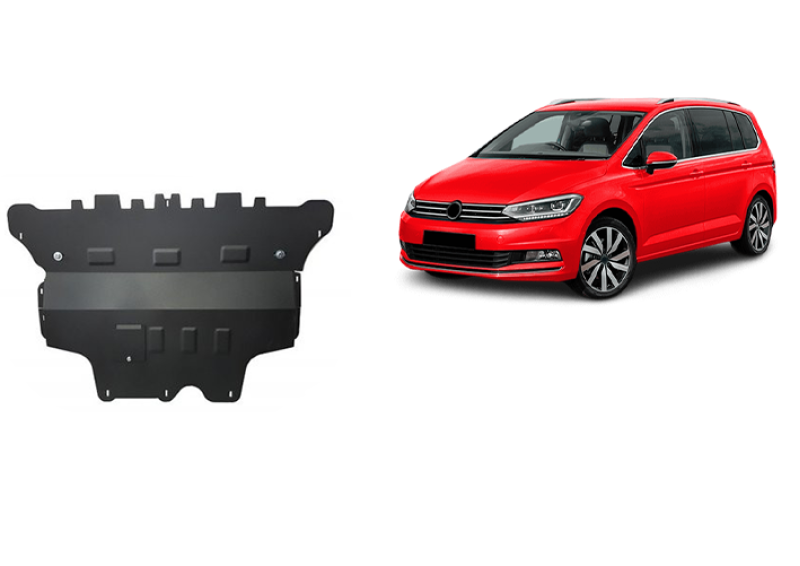 Stahl Unterfahrschutz für Motor VW Touran - Schaltgetriebe (2015-2026)