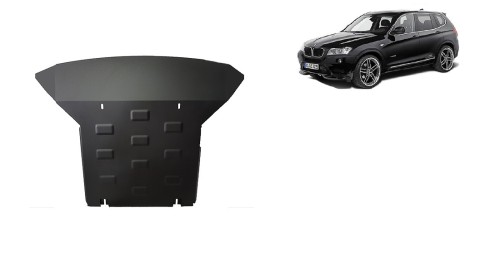 Stahl Unterfahrschutz für Motor BMW X3 - F25 (2010-2017)