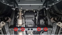 Stalowa osłona skrzyni biegów Toyota Hilux (2026-2026) EAN